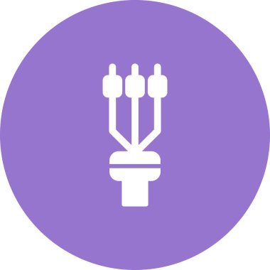 Benzersiz anten vektör simgesi