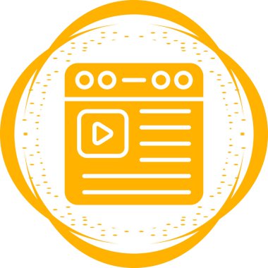 seo modern simgesinin vektör illüstrasyonu