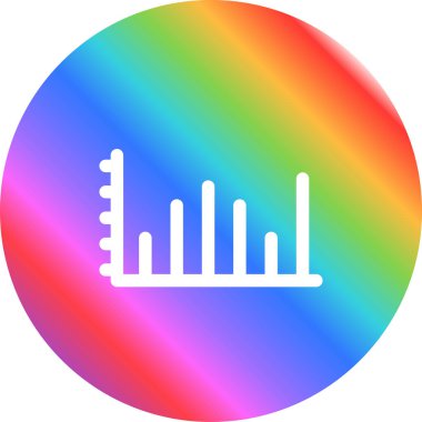 Beyaz arka plan üzerinde izole grafik simgesi