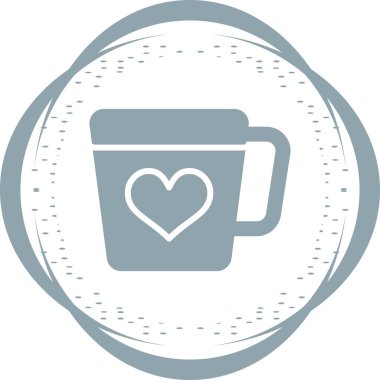 Kahve fincanının vektör çizimi