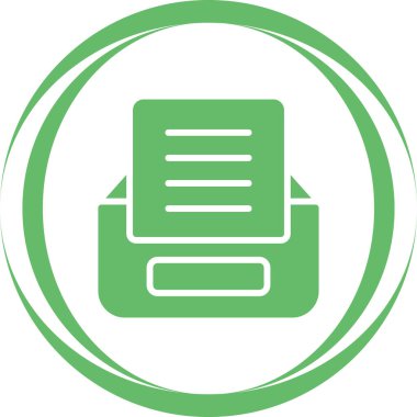 dosya biçimi simgesi, vektör illüstrasyonu