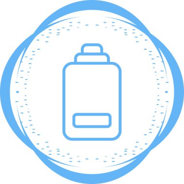 Pil. Web simgesi basit illüstrasyon