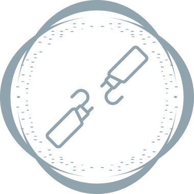 Modern oto tamir simgesinin vektör illüstrasyonu