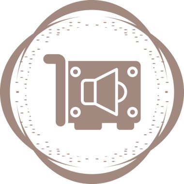 Benzersiz Bira Vektör Satırı Simgesi