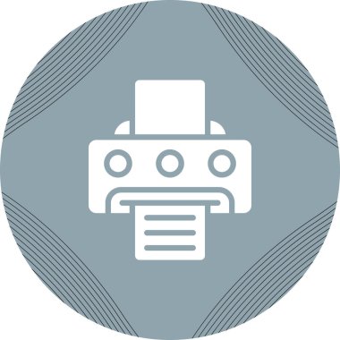 Robot modern simgenin vektör illüstrasyonu