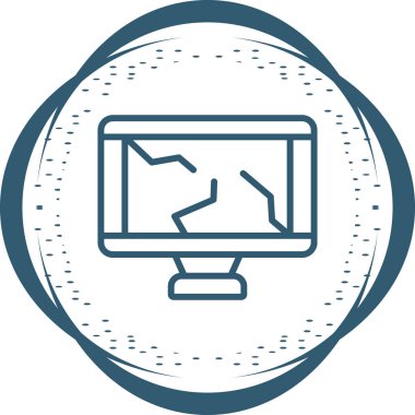 izleyici simgesi, vektör illüstrasyonu