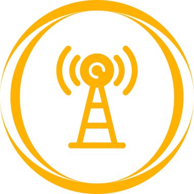 modayı izole eden uydu simgesi