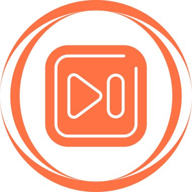 çalma düğmesi vektör simgesi