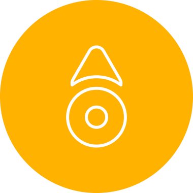 Modern simgenin vektör illüstrasyonu