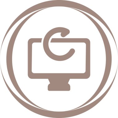 seo modern simgesinin vektör illüstrasyonu