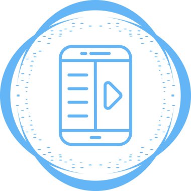 cep telefonu ikonu vektör illüstrasyonu