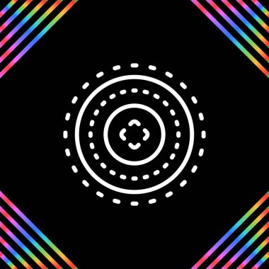 Soyut gökkuşağı renkli arka planı. Vektör çizim