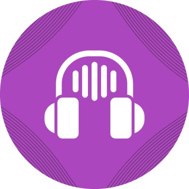 Müzik notası simgesinin vektör illüstrasyonu