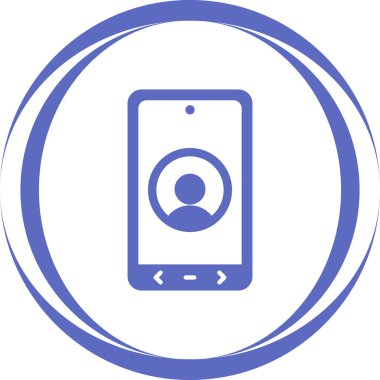 Modern simgenin vektör illüstrasyonu