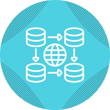 seo modern simgesinin vektör illüstrasyonu