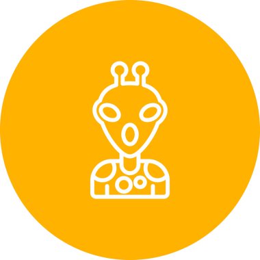 Robot vektör simge işareti simge vektör çizim kişisel ve ticari kullanım için..