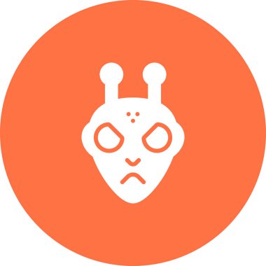 Bir Cadılar Bayramı simgesinin vektör illüstrasyonu