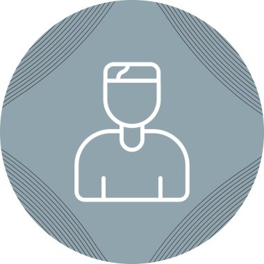 Çantalı bir adamın vektör çizimi