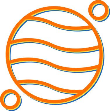 daireler, hatları ile geometrik arka plan