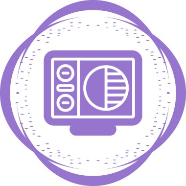 seo modern simgesinin vektör illüstrasyonu