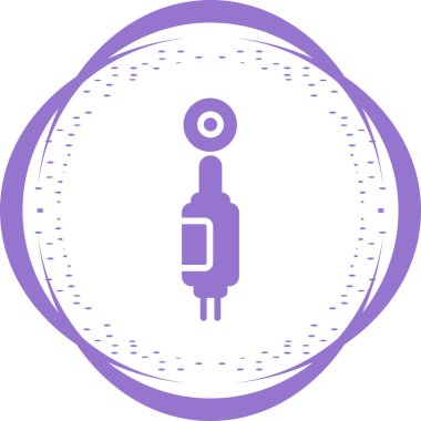 Benzersiz radyo makinesi vektör simgesi