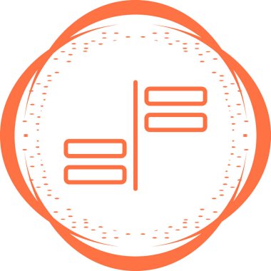 Modern eğitim ikonunun vektör illüstrasyonu