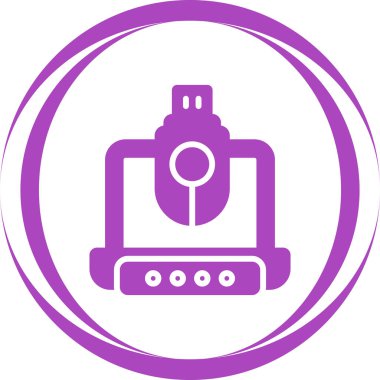 Modern b 'nin vektör illüstrasyonu eksik simgesi