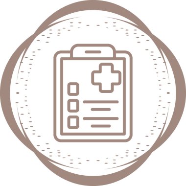 Pano simgesinin vektör illüstrasyonu