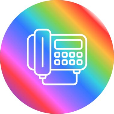 Modern simgenin vektör illüstrasyonu