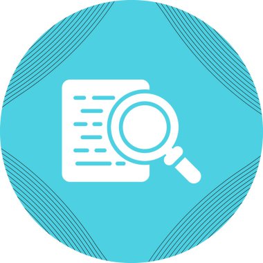 Arama simgesi vektör illüstrasyonu