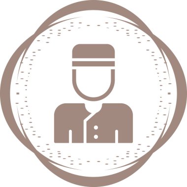 Çantalı bir adamın vektör çizimi