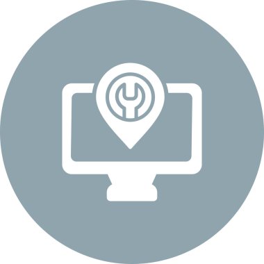 seo modern simgesinin vektör illüstrasyonu