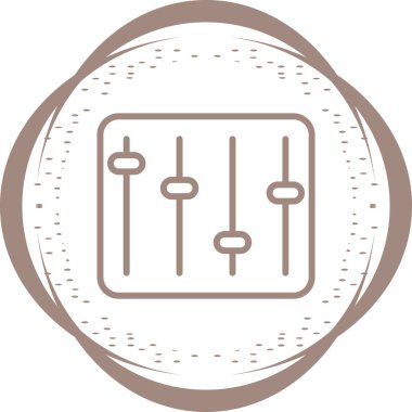 Modern oto tamir simgesinin vektör illüstrasyonu