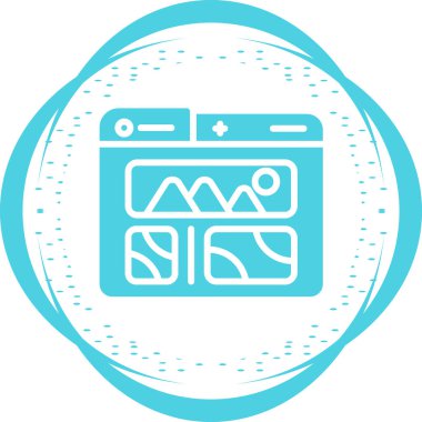 Mutfak simgesi vektör illüstrasyonu