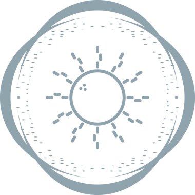 Modern b 'nin vektör illüstrasyonunda ampul simgesi yok