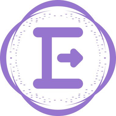 Ok. Web simgesi basit illüstrasyon