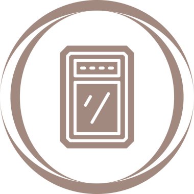 Modern simgenin vektör illüstrasyonu