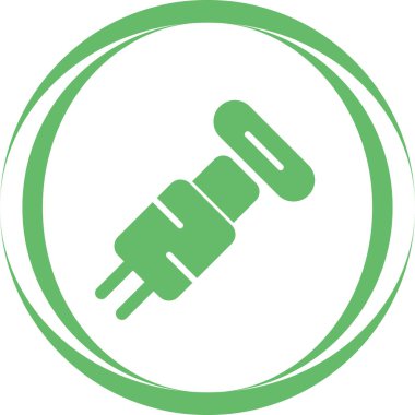 Fiş. Web simgesi basit illüstrasyon