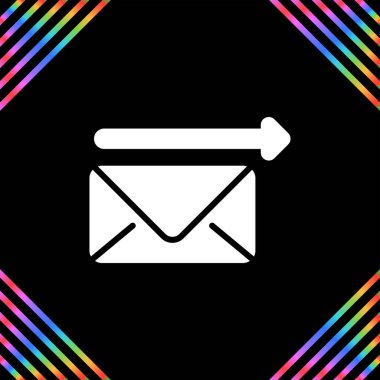 e-posta simgesi tasarımı, vektör illüstrasyonuName