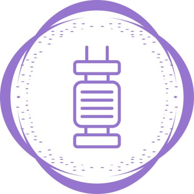 Modern b 'nin vektör illüstrasyonu eksik simgesi