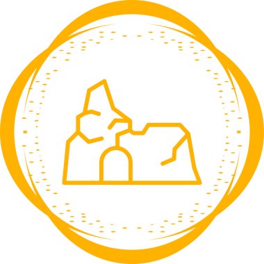 Modern simgenin vektör illüstrasyonu