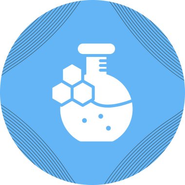 Kimyasal simgenin vektör illüstrasyonu