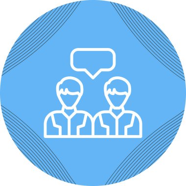 İnsan simgesinin vektör illüstrasyonu