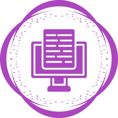 Kitap simgesinin vektör illüstrasyonu