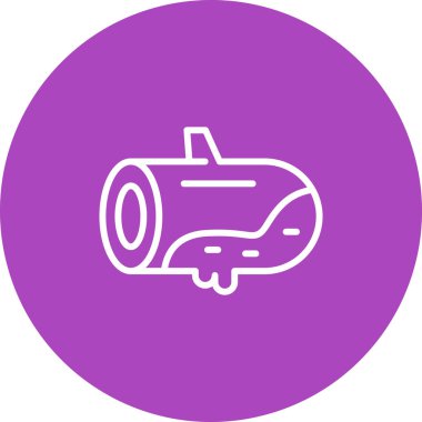 vektör gaz simgesi, illüstrasyon