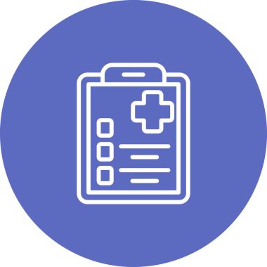 Belge simgesinin vektör illüstrasyonu