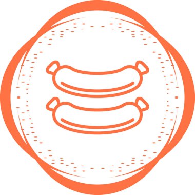 Gıda simgesinin vektör illüstrasyonu