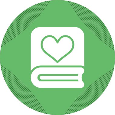 Moda tarzında izole edilmiş aşk harfi simgesi