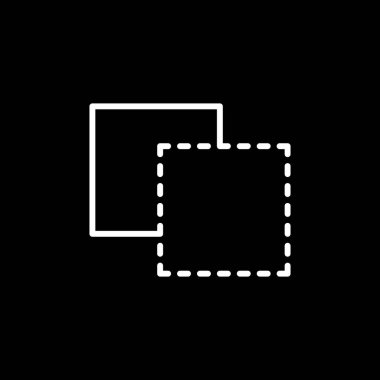 kutu simgesi vektör illüstrasyonu