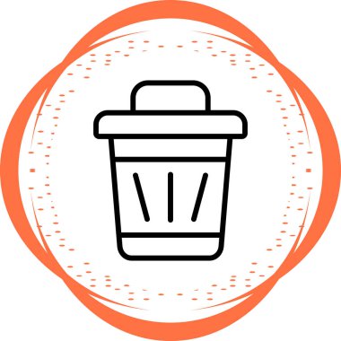 Kap ikonu vektör illüstrasyonu